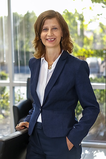 Portrait image of Deborah Gilleard, CEO.