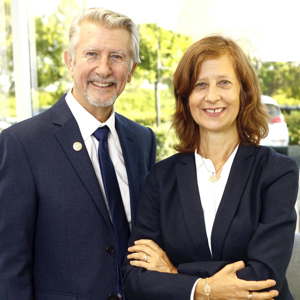 Keith and Deborah Gilleard, founders of Gilleard Dental Marketing