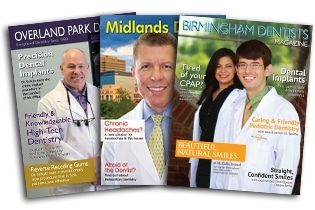 A selection of Custom Dental Marketing magazines
